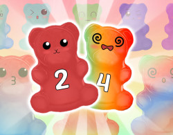 Merge Gummy Bears: Slime Physics